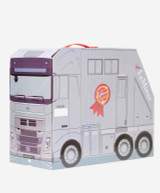 LeMieux Plush Toy Pony Reversible Carry Case, Grey.