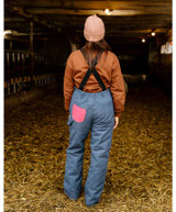 Durnin Farm and Ranch Wear Unlined Canvas Overall, back.