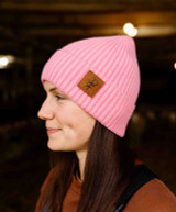 Durnin Farm and Ranch Wear Branded Toque, Pink.