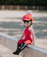 LeMieux Harlow Toy Rider, sitting.