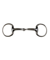 J.P. Korsteel Heavyweight 19mm Solid Eggbutt Snaffle Bit.