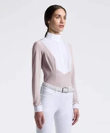 Cavalleria Toscana Ladies American Show Shirt SS26, Belgian Block.