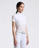 Cavalleria Toscana Ladies Stripe Jersey Short Sleeve Competition Shirt.