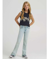 Wrangler X Lainey Wilson Girls Boot Hugger Jean.