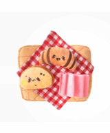 Hugsmart Fuzzy Friendz Picnic Time - Charcuterie Board Plush Dog Toy.