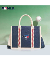 Montana West MLB Blue Jays Team Whipstitch Tote/ Crossbody.