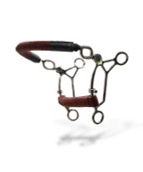 AJR Sport Leather Covered Morph Hackabit w Leather Covered Nose Short Shank.