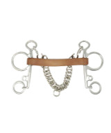 AJR Sport Leather Covered Morph Pelham Bit.