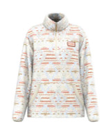 Hooey Telluride Ladies Fleece Pullover Top Aztec Pattern.