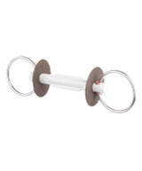 Beris Soft Butterfly Bar Loose Ring Snaffle.