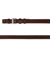 Waldhausen Leather Flat Reins 16mm, Brown.