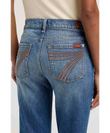 7 For All Mankind Womens Dojo Blue Core Jeans