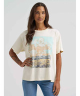 Wrangler Womens Retro Tee Girlfriend Fit.