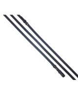Black Oak 1/2" Plain 54" Reins.