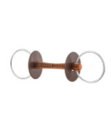 Beris Leather Comfort Bar Loose Ring Snaffle.