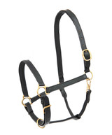 Waldhausen Star Leather Halter, Black.