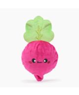 HugSmart Super Ball Puppy Garden - Radish Plush Dog Toy.
