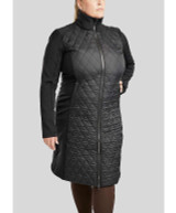 Montar MoQuinn Curve Ladies Quilted Hybrid Long Jacket.