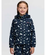 LeMieux Mini Rider Pippin Splash Kid's Jacket, Navy, front.