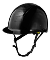 Equinavia Crown Glossy Mips Riding Helmet, Black, Glossy.
