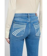 7 For All Mankind Womens Dojo Marine Jeans.