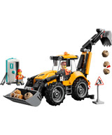 Lego City - Yellow Backhoe Loader.