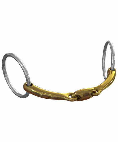Neue Schule Team Up Loose Ring Snaffle 16mm| Loose Ring Snaffle Bits|Brand: Neue Schule Bits