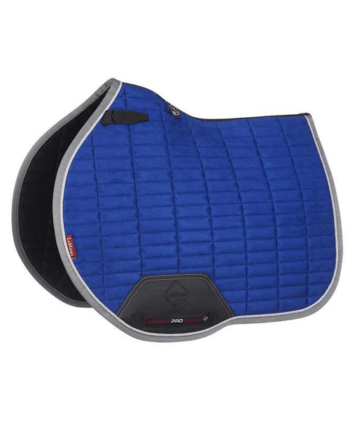 CLEAROUT - LeMieux Euro Jump Suede Saddle Pad with Binding| Jumping Saddle Pads|Brand: LeMieux Equestrian