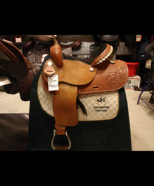Used Dale Rodrigez Western Saddle| Used Western Saddles|Brand:
