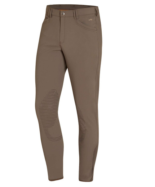 Schockemohle Sports Men's Fynn breech in Taupe.