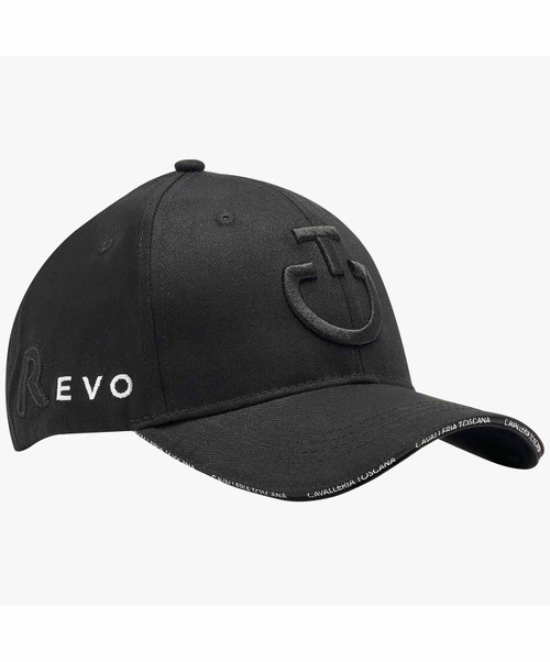 Cavalleria Toscana R-Evo ball cap in black.