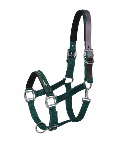 Schockemohle Sports Memphis Breakaway Halter, Bottle Green.