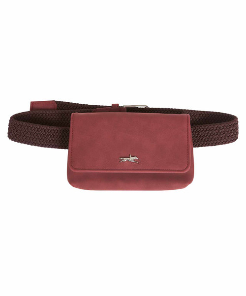 Schockemohle Pocket Style Belt in Wine.