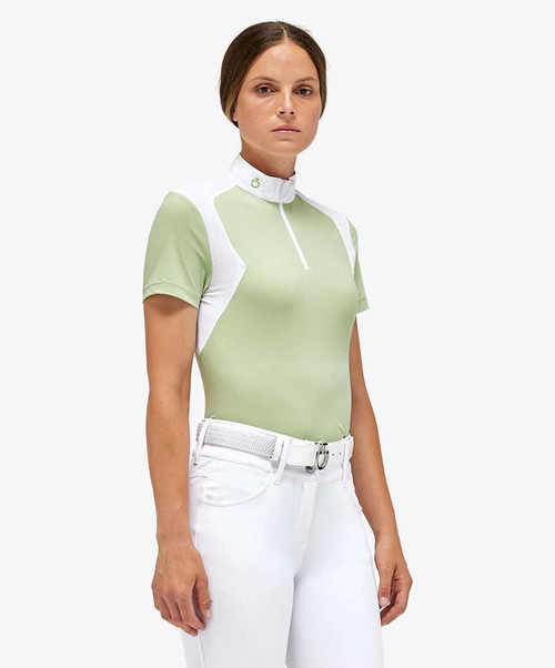 Cavalleria Toscana POD340 Mesh Insert Ladies Show Shirt.