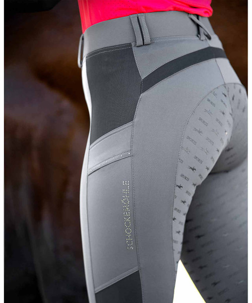 Schockemohle Sports Comfy Full Seat Ladies Riding Tights.