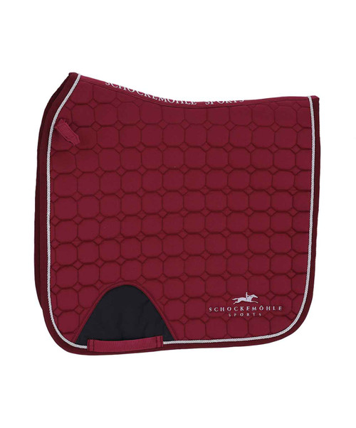 Schockemohle New Power Pad in Dark Cherry.