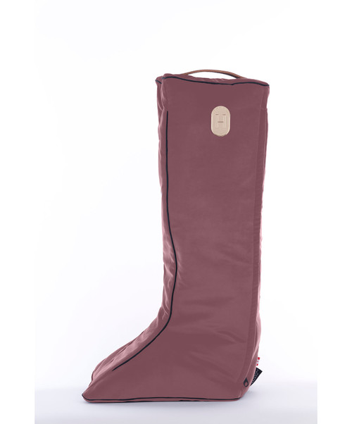 Hansen Lush Velvet Boot Bag, Mauve.