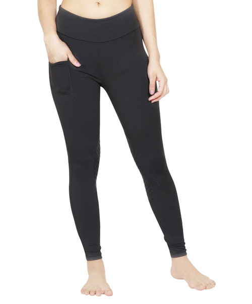 Cavalleria Toscana Women's Academy Jersey Full Grip Leggings