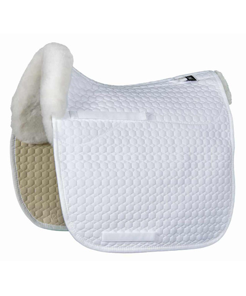 Mattes Platinum Square Dressage Pad, bare sides.