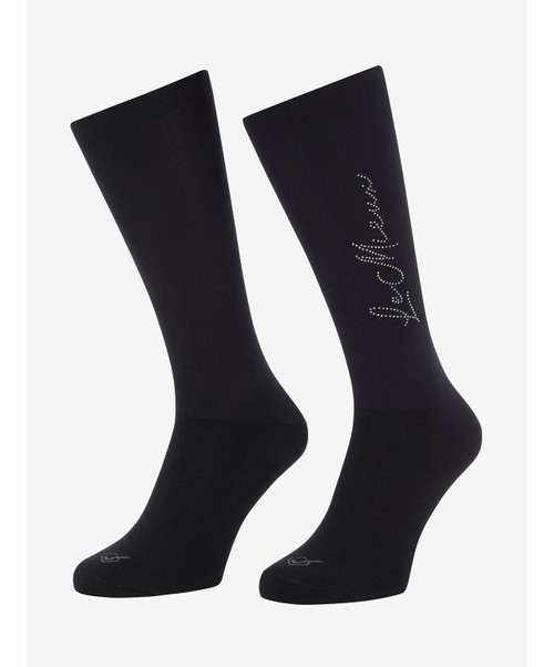 LeMieux Sparkle Competition Socks (Twin Pack)