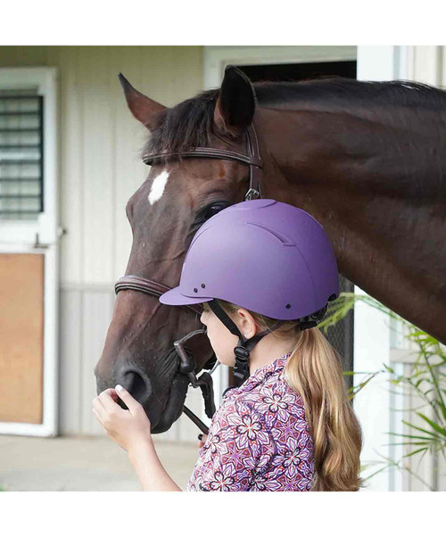 IRH Equi-Pro Helmet with Sun Visor.