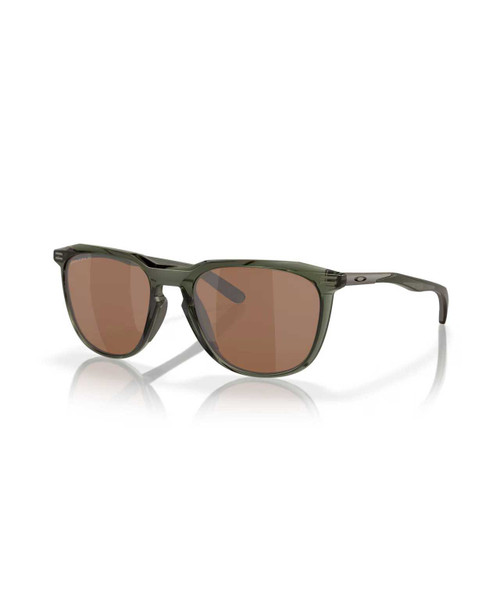 Oakley Thurso Polarized Sunglasses, Olive Ink, Prizm Tungsten.