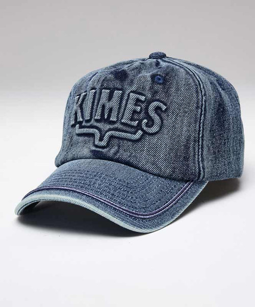 Kimes Ranch Branded KR Hat, Blue.
