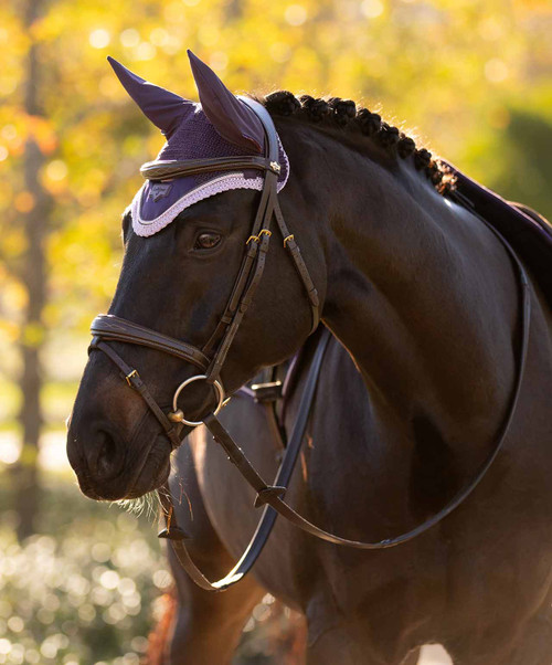 LeMieux Loire Satin Fly Veil FW25, Juniper.
