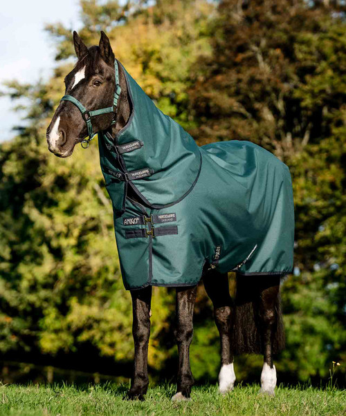 Amigo Ripstop 900D Pony Plus Medium Turnout - 200g, Dynasty Green.