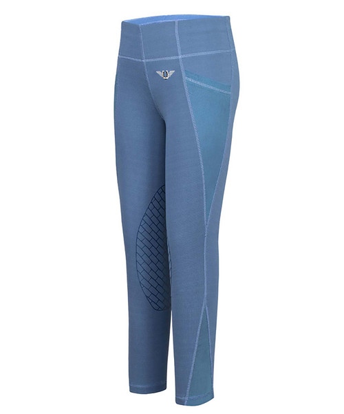 Tuff Rider Minerva Kids Knee Patch Riding Tights.
