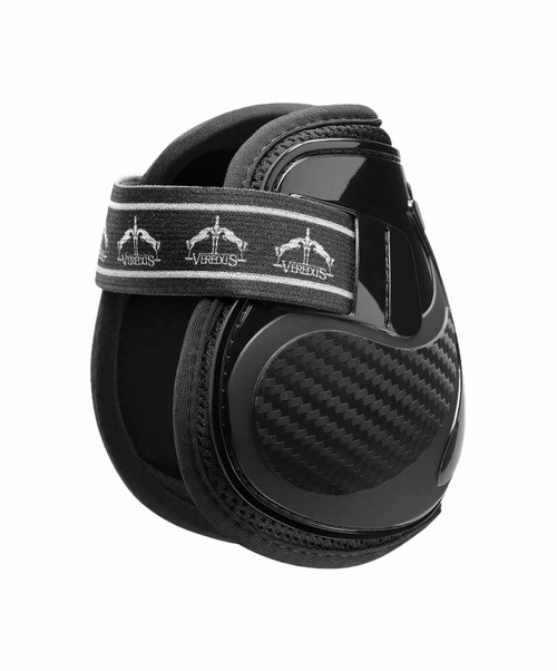 Veredus Pro Jump Vento Elastic Fetlock Boot, Black.
