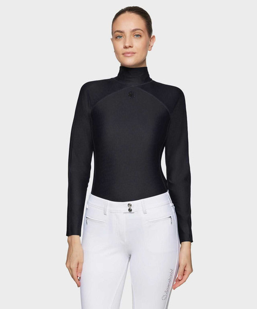 Samshield Sunniva Ladies Long Sleeve Training Top FW25, Black.