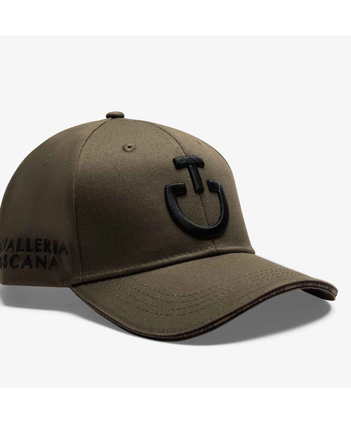 Cavalleria Toscana Ball Cap FW25, Walnut/Black.