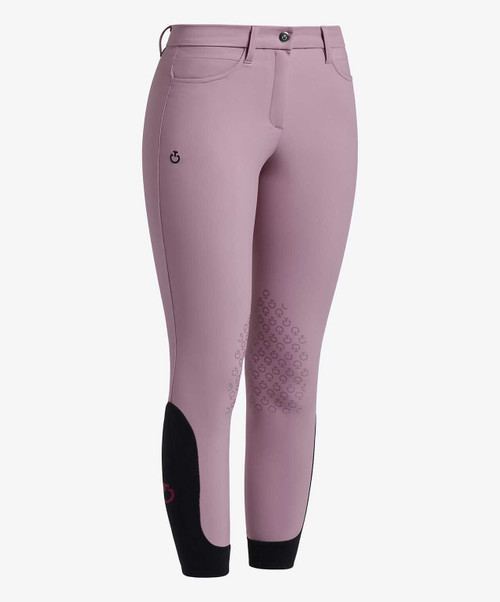 Cavalleria Toscana Girl's Colour Grip Breeches FW25, Grape Shake.